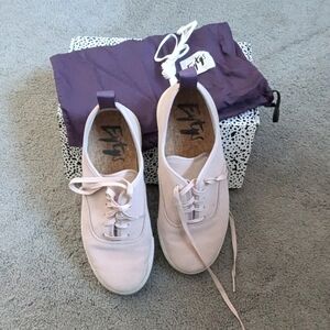 Eytys Suede Pink Mom Sneakers (8.5)
